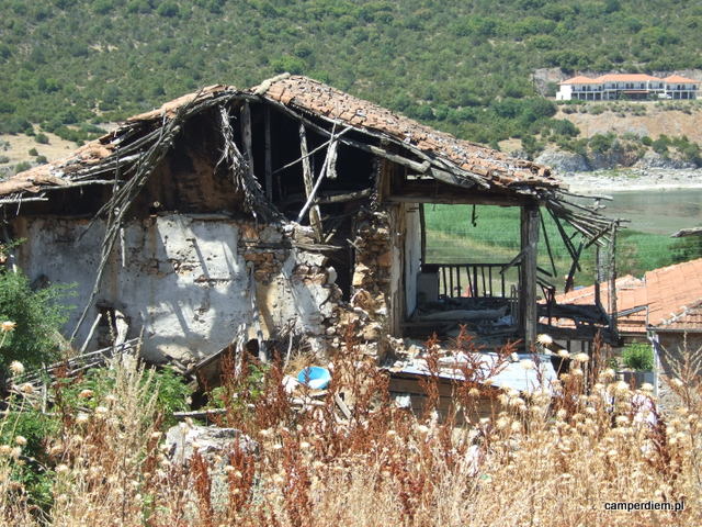 ruiny w Psarades
