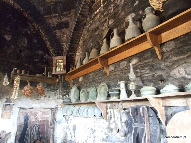 stara kuchnia w Megalou Meterou