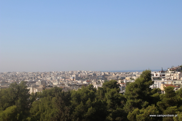 panorama Aten z Akropolu